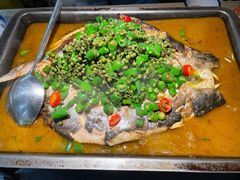 鲜青椒烤鱼-探鱼·鲜青椒爽麻烤鱼(北京路天河城店)
