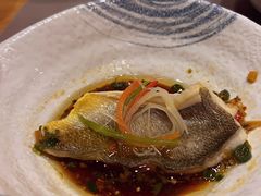 鲜椒头抽蒸黄鱼-解放碑威斯汀酒店-知味国际美食餐厅