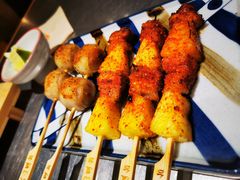 猪五花烤凤梨-火山屋台(新街口店)