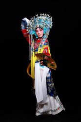 -胭脂猫京剧摄影