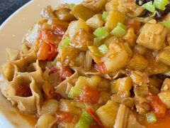 酸菜茄条扒莜面-紫泥369粗粮季(鼓楼店)