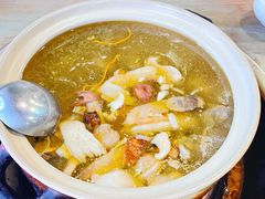-杨记山珍鸡煲菌汤锅