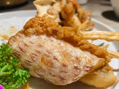 椒盐鱼翅-淘米捞·米汤脆鲩鱼火锅(福田皇岗店)