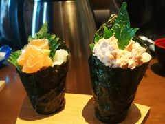 三文鱼手握-千代武日本料理(哈西店)