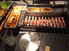 自助取餐区-很久以前羊肉串(中山公园店)