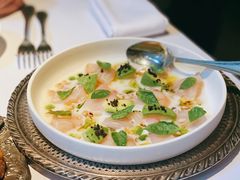 烟熏帝王鱼薄片-壳里西餐厅Coquille Seafood Bistro(蒙自路店)