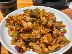 自制水腌菜炒肉-云尊府云南菜·蒸汽石锅鱼(五棵松华熙店)