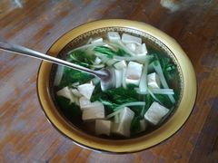 青菜豆腐汤-老根农家饭店