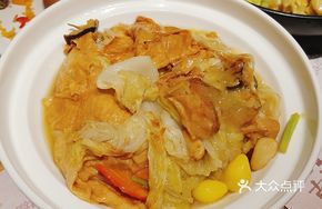 Ginkgo Napa Cabbage and Dried Tofu Skin Hot Pot