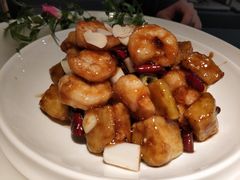 宫爆茄香虾仁-赠李白·如诗的川味(余杭万达广场店)