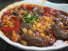 炒鸡血-老幺泉水鸡