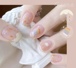 -孔雀手美甲美睫护理