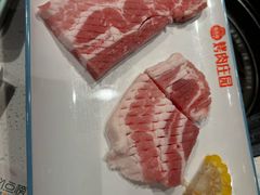 烤厚切猪五花肉（原味）-韩香福烤肉庄园(华夏路店)