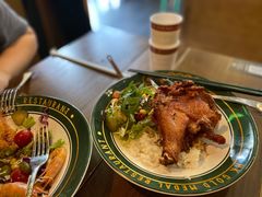 招牌大鸡腿沙律饭-肥韬茶餐厅(南山mini店)