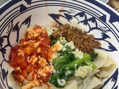 油泼三合一面-陕西人家(莱山店)