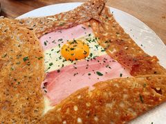 巴黎火腿鸡蛋芝士蘑菇可丽饼-RAC BAR(安福路店)