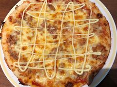 金枪鱼披萨配蛋黄酱-萨莉亚意式餐厅(杭州西溪龙湖天街店)