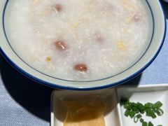 老火柴鱼咸瘦肉粥-晓粤·惹味粤菜(凯德乐峰广场店)