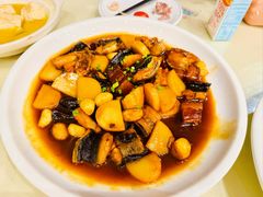 冰糖鳗鱼年糕-昆承湖酒家·本帮农家菜