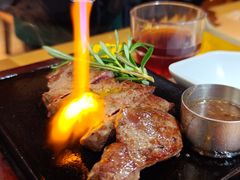 黄金厚切火焰黑椒牛排-豪客来牛排(红豆万花城店)