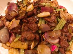 葱爆牛肉-铁公鸡·四川料理(天环广场店)