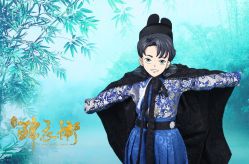 -后宫·古装汉服京剧儿童亲子全家福摄影