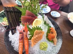 三文金枪鱼甜虾拼盘-红叶日料·放题·海胆·定食(星海店)