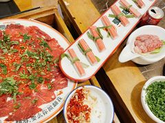 鲜切嫩牛肉-蜀辣居鲜货老火锅(簇桥富顿中心店)