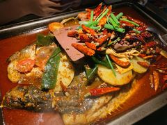 -探鱼·鲜青椒爽麻烤鱼(西南商都店)