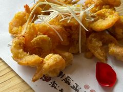 香酥蛋黄虾-马灯部落·西湖边的创意山景餐厅(虎跑动物园店)