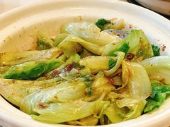 虾酱啫唐生菜-利苑酒家(金宝店)
