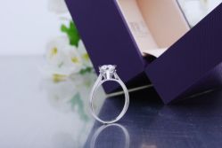 我的钻戒 60分 F色 3EX vs2-威德钻石-克拉钻大本营(南京东路店)