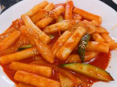 鱼饼炒年糕-桃园中华料理炸酱面(燕儿岛路店)