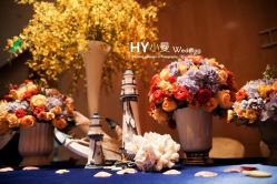 蓝色-HY小曼wedding·TOPYOUNG团队