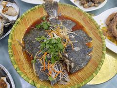 清蒸多宝鱼-雅逸居海鲜小厨