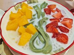 士多啤梨芒果绿茶拉面-甜心妈妈·榴莲星级糖水(北京路总店)