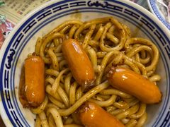 车仔面配咖喱鱼蛋-捷信牛奶甜品世家(五道口店)