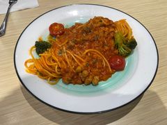 意式肉丸子酱天使面-魏斯理汉堡(西安沣东吾悦店)