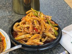 -白记爆炒牛犊肉羊羔肉·清真