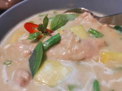 中部绿咖喱鸡肉-帕蓝·暹罗料理(曲阳店)