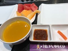 南瓜汤-法式利昂铁板烧主题餐厅(唐山爱琴海店)