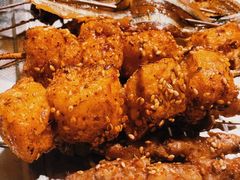 烤豆泡-勃利地摊·勃立小串烧烤