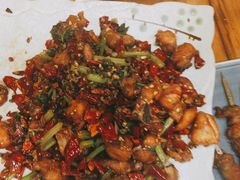 干煸护心肉-小俩口烧烤东北菜(双井店)