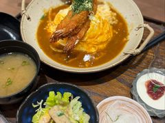 吉列大虾咖喱蛋包饭-ITARU食堂·定食料理(西丽店)
