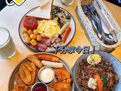 英式全日早餐-LIFE'S拉啡斯(客天下·君临长安店)