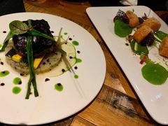 挪威三文鱼配法葱酱汁-AZUL by FUEL蓝色·法式酒馆(琶醍店)