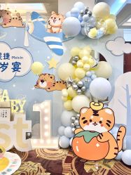 -九州派对生日布置宝宝宴·气球装饰.活动策划·求婚·百天宴满月宴周岁宴订婚宴寿宴婚房
