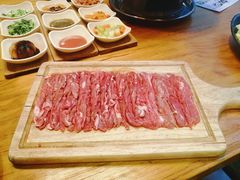 鲜切后腿站板肉-禾记花园涮肉餐厅
