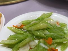 西芹百合炒白果-顺风海鲜港(金玉兰店)