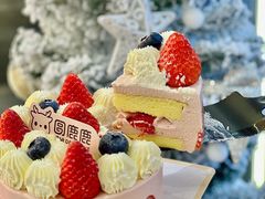 -圆鹿鹿·鲜果半糖蛋糕(常平店)